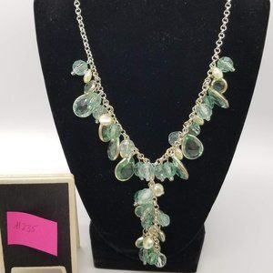 Green Bead Necklace